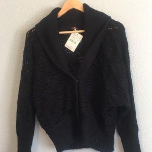 Free People Slouchy Knit Sweater
